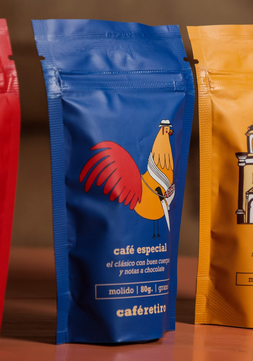 Sachet Coleccionables Café Retiro 80g.