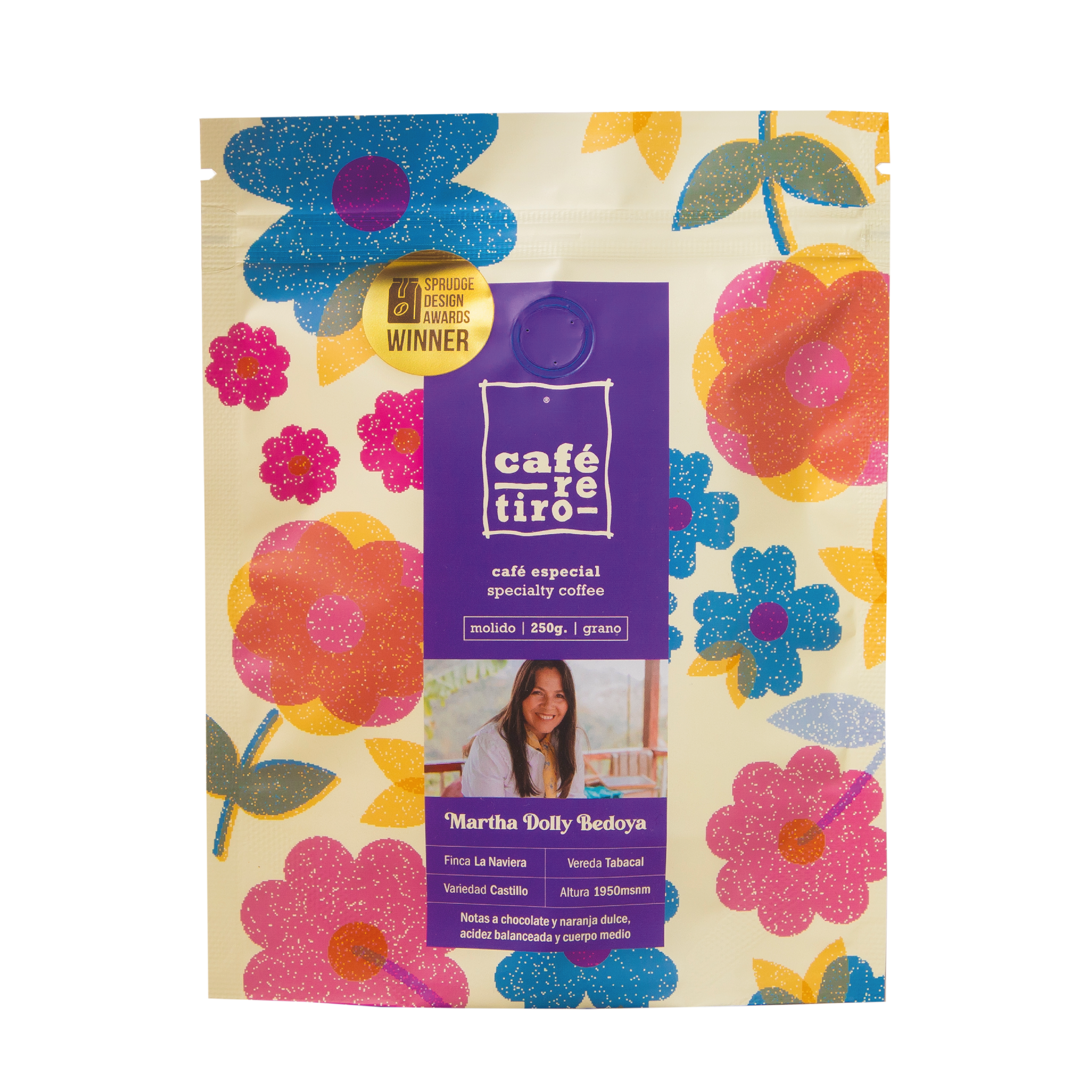 Microlote café Martha Dolly Bedoya 250g.
