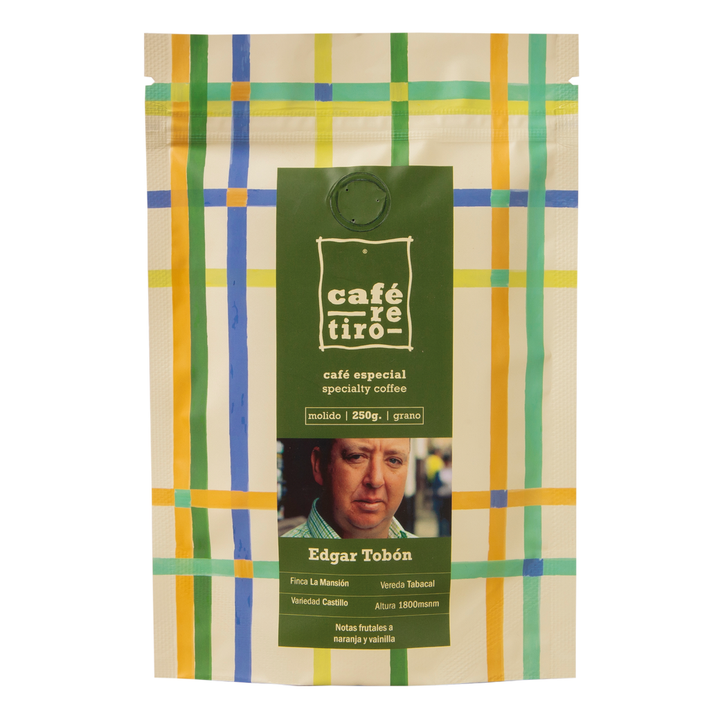 Microlote café Edgar Tobón 250g.