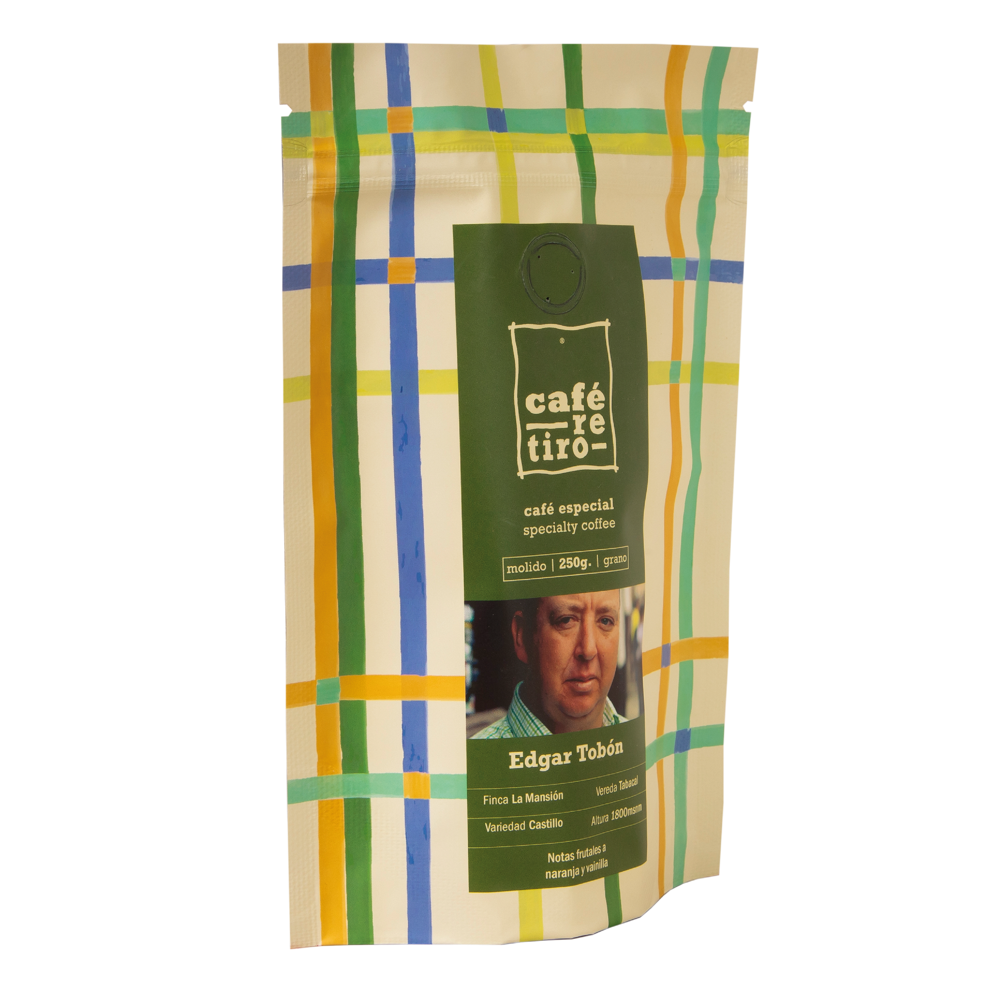 Microlote café Edgar Tobón 250g.