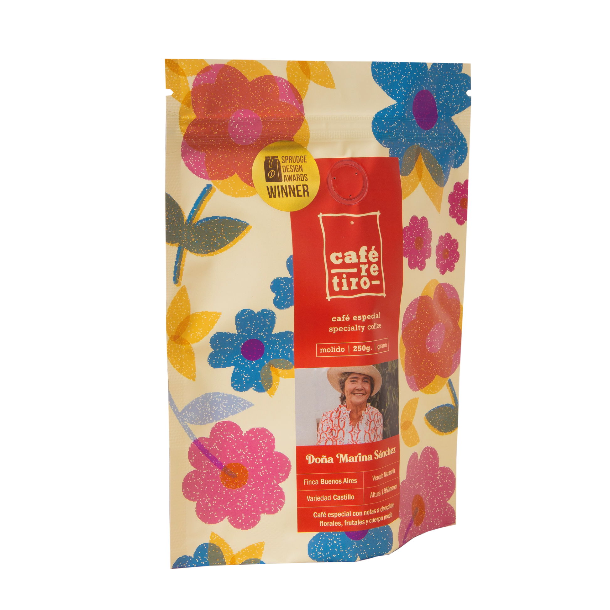 Microlote café Doña Marina Sánchez 250g.