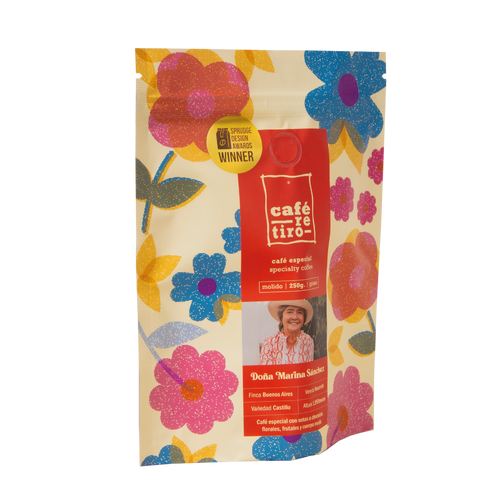 Café Microlote Doña Marina Sánchez 250g · Luna en Verde