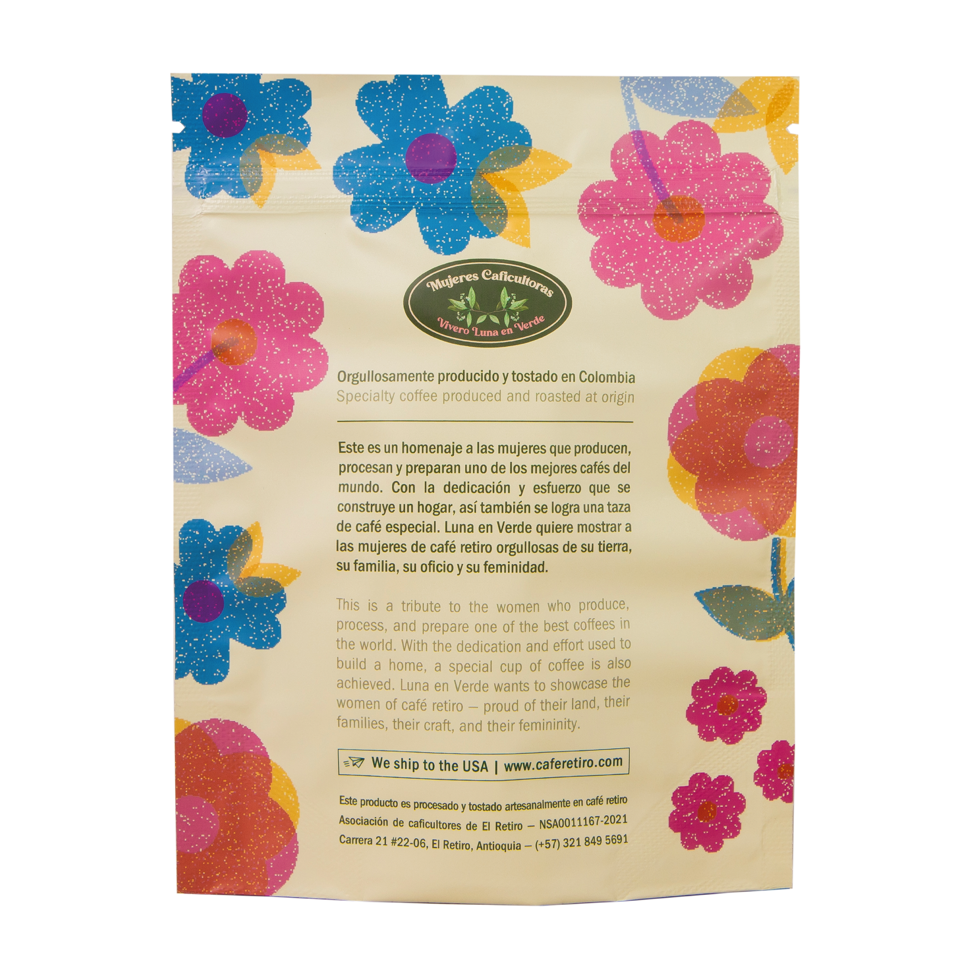 Microlote café Doña Marina Sánchez 250g.