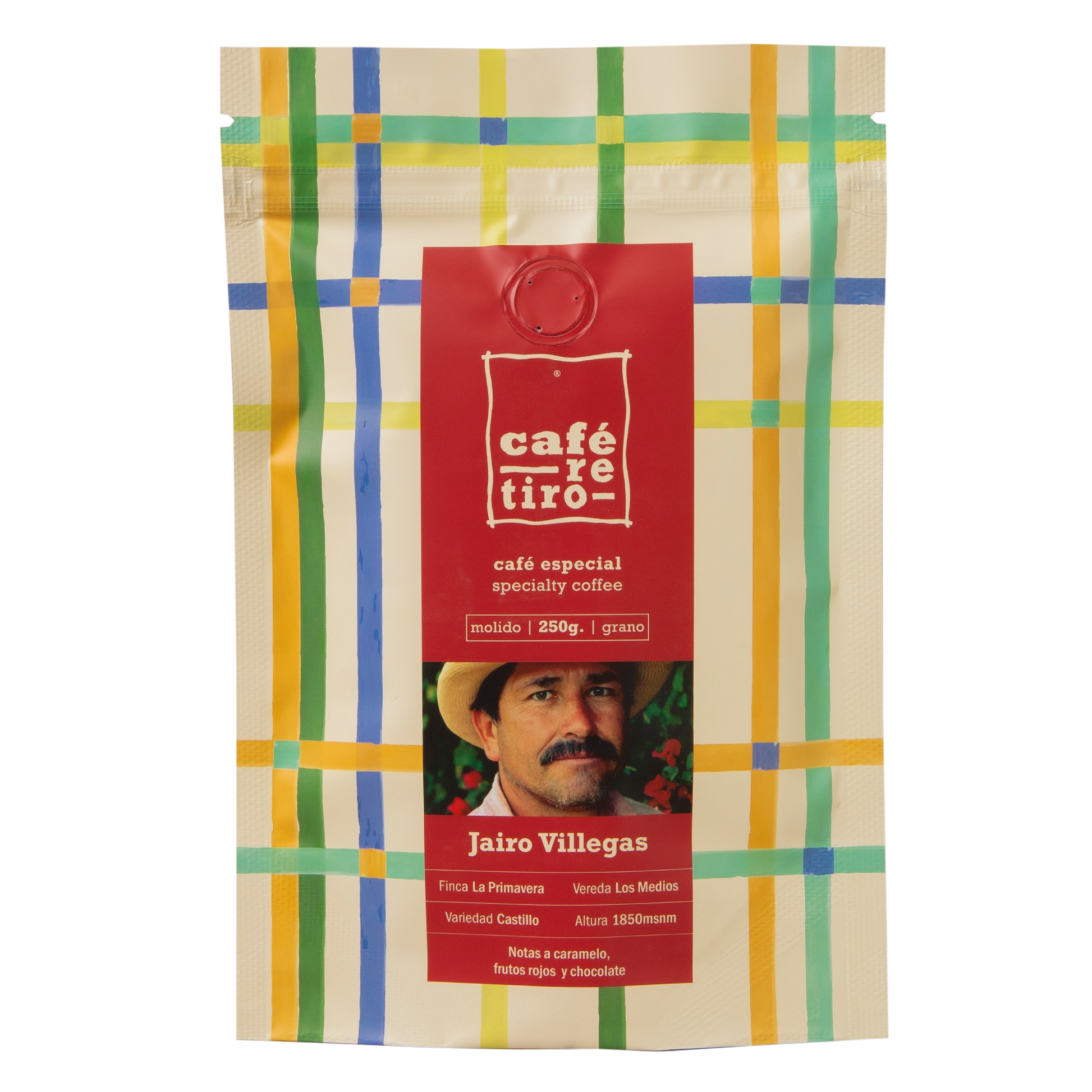 Microlote café Jairo Villegas 250g.