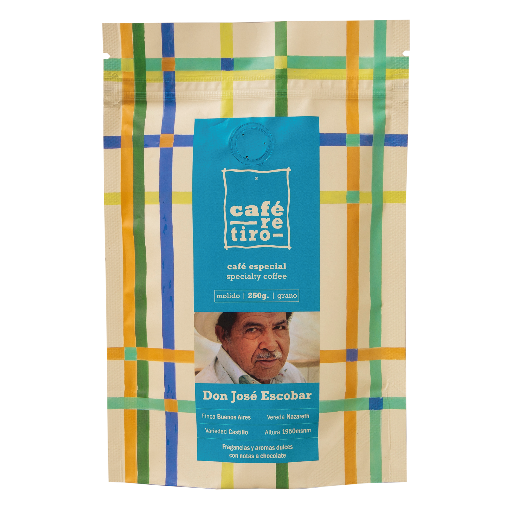 Microlote café Don José Escobar 250g.