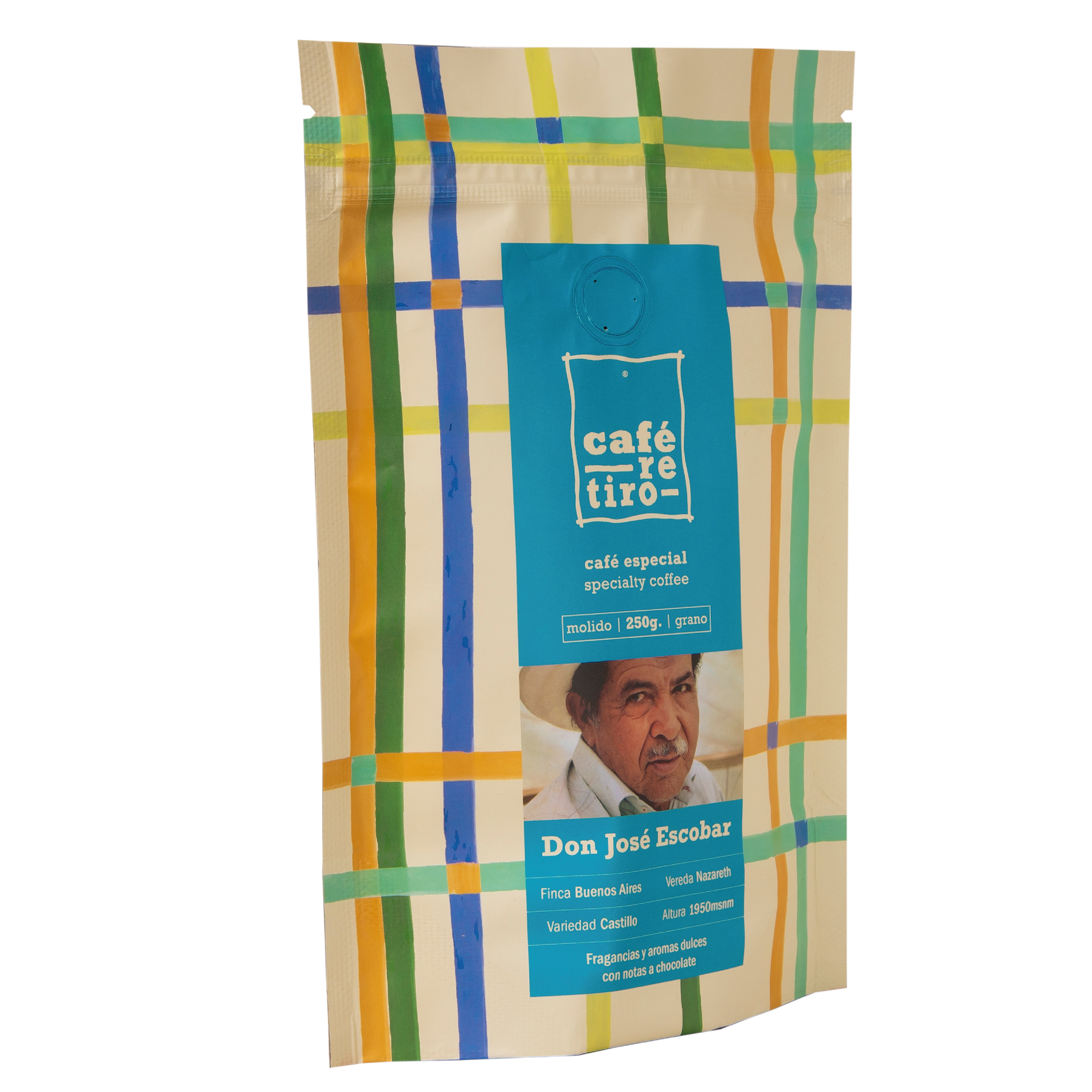 Microlote café Don José Escobar 250g.