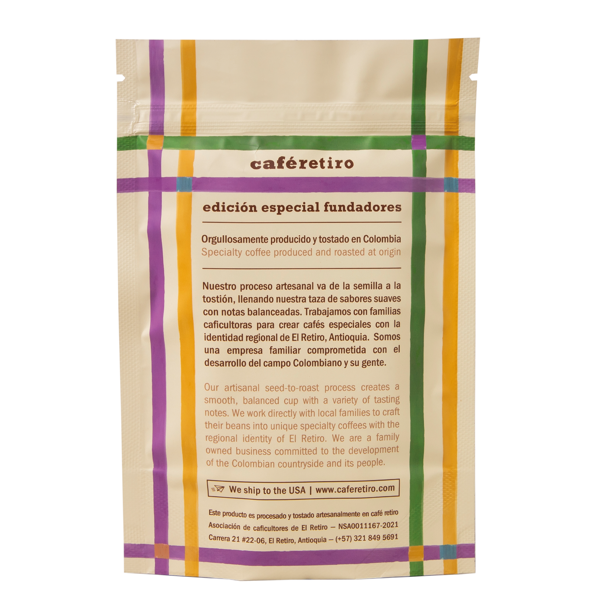 Microlote café Don José Escobar 250g.