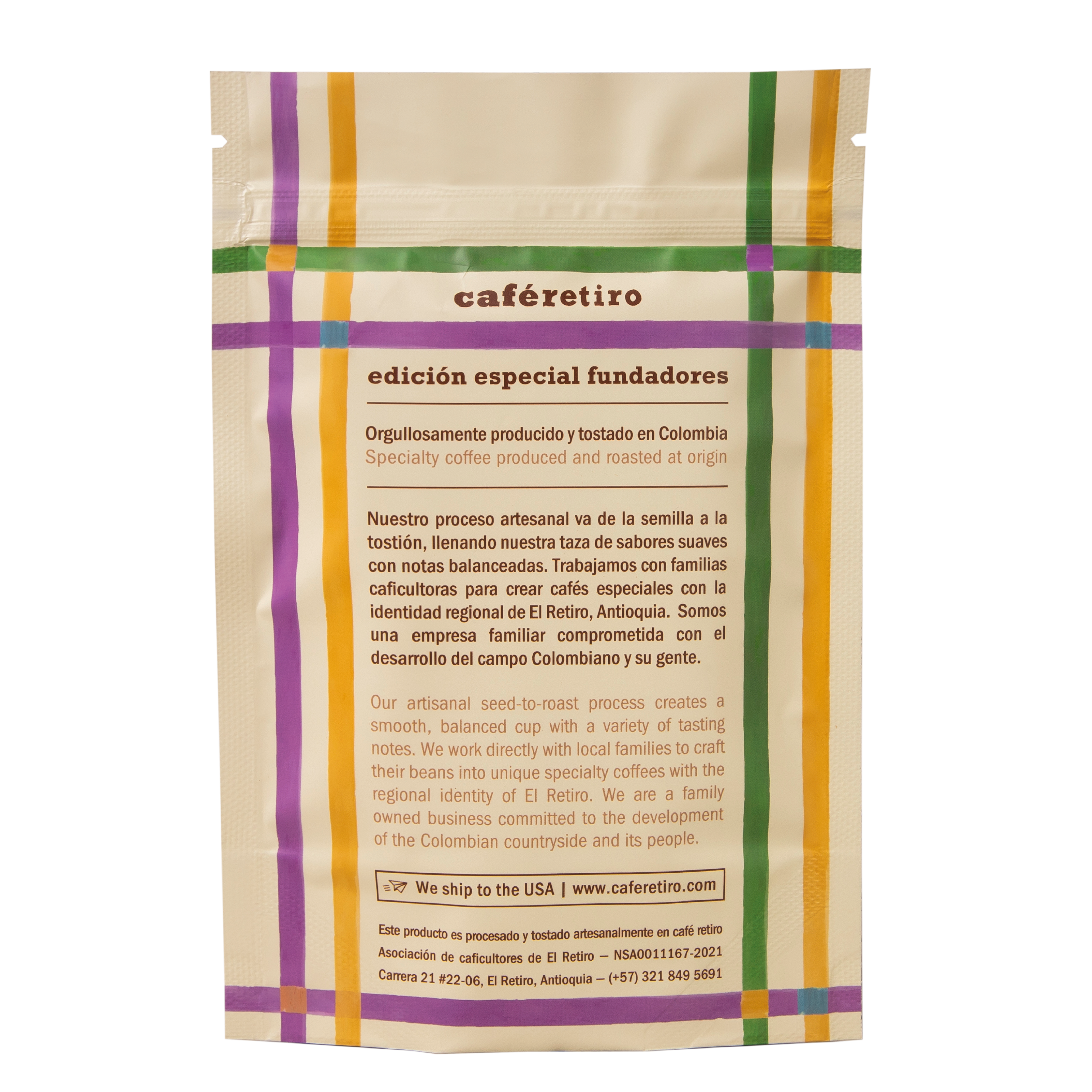 Microlote café Don José Escobar 250g.