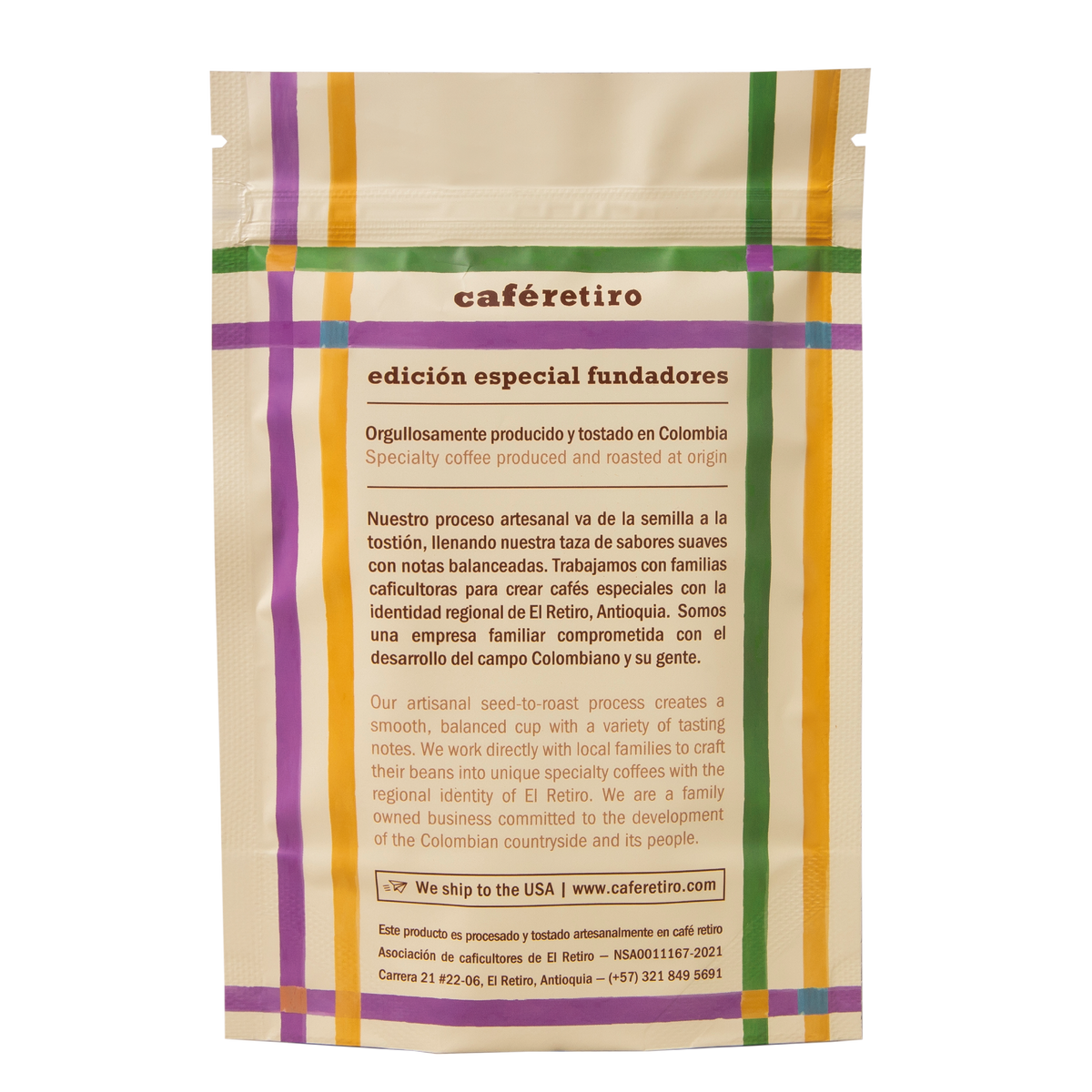 Café Microlote Edgar Tobón 250g · Cofundador