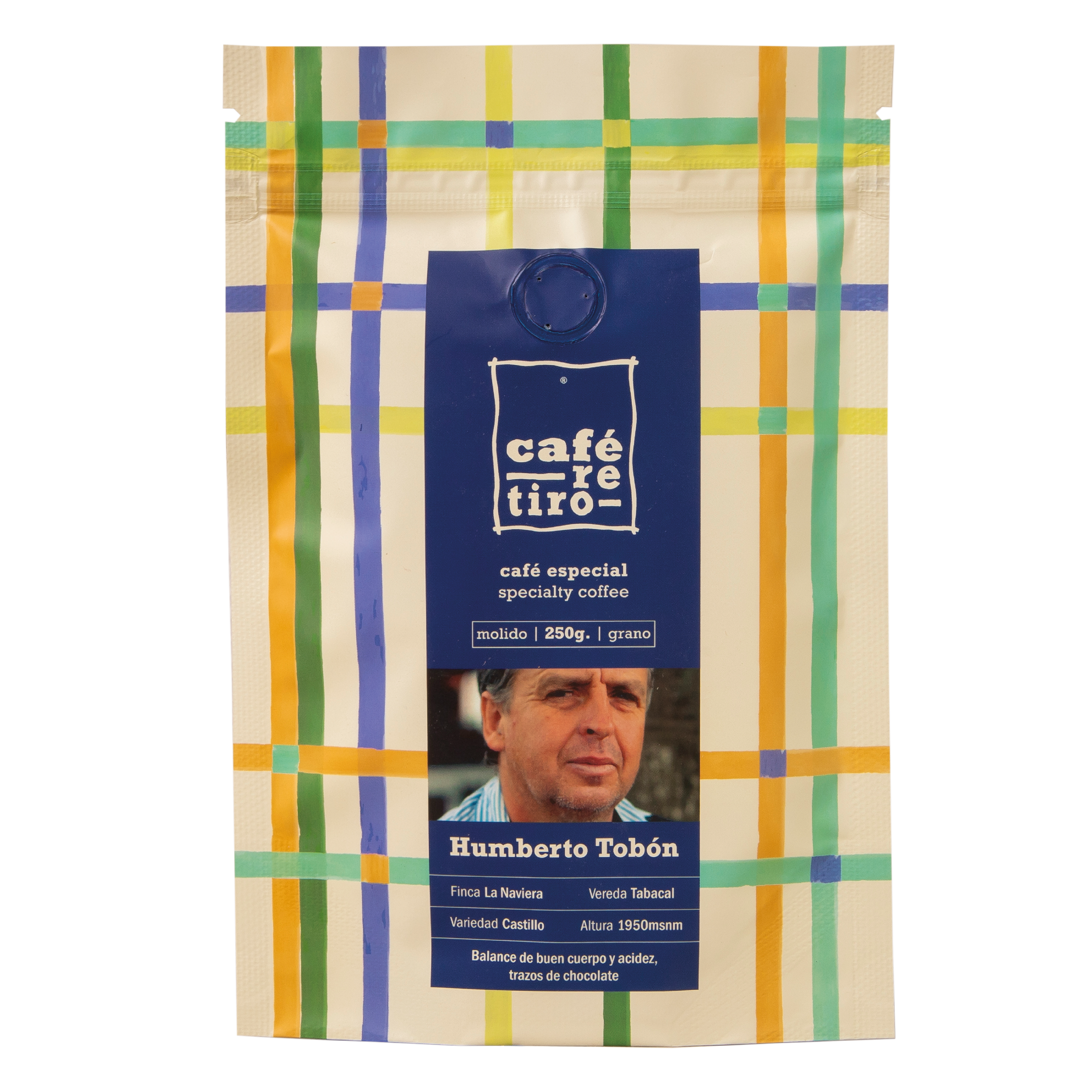 Microlote café Humberto Tobón 250g.