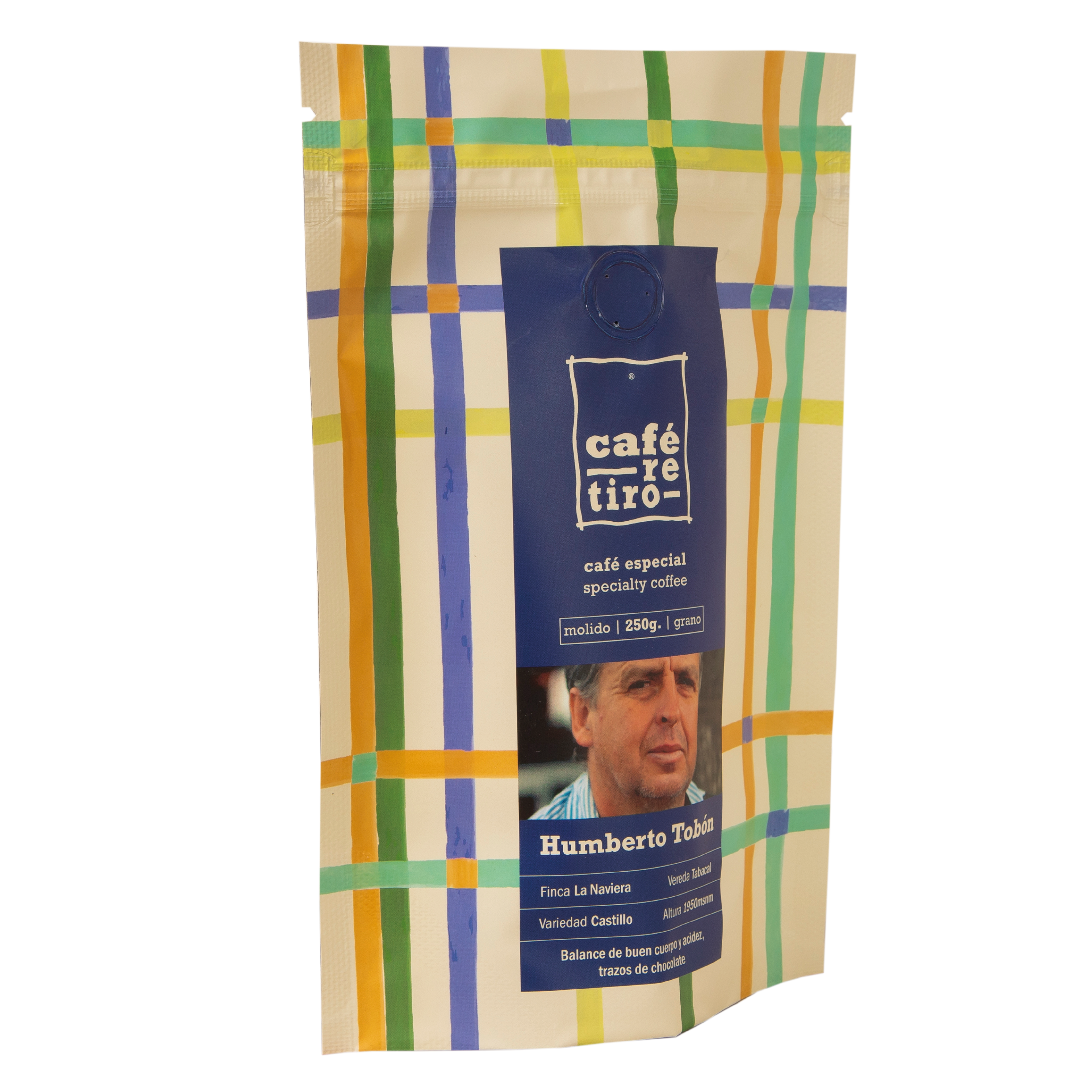 Microlote café Humberto Tobón 250g.