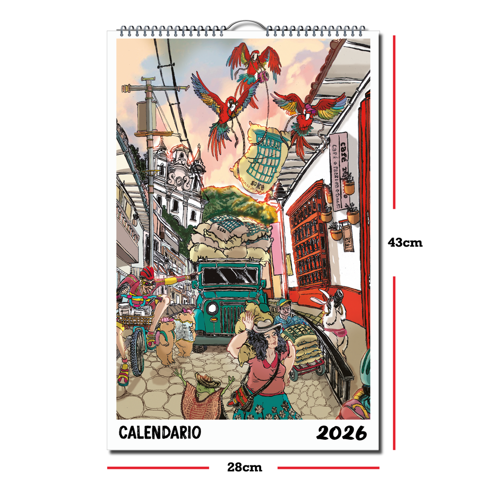 Calendario ilustrado 2026