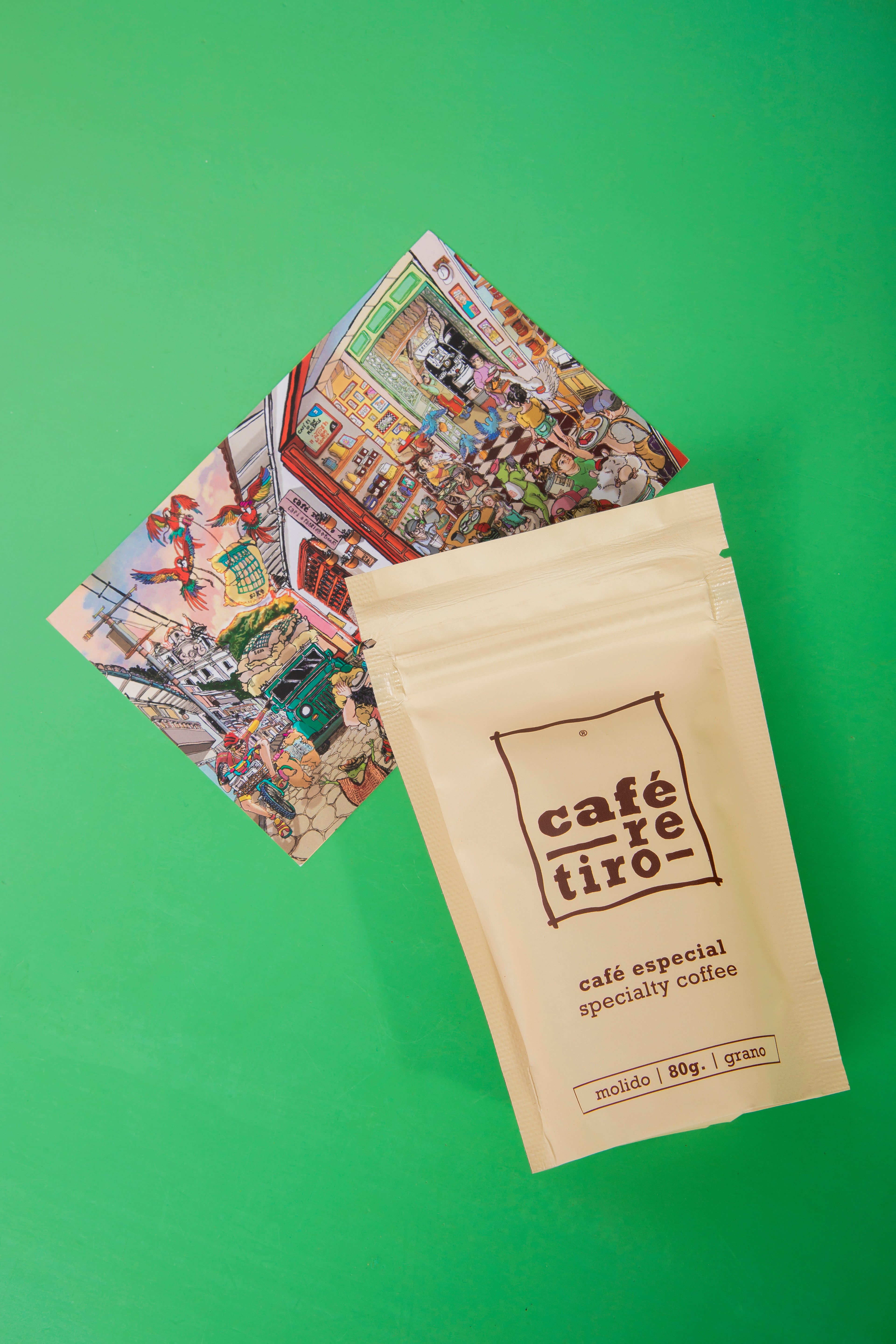 Sachet Café Retiro 80g.