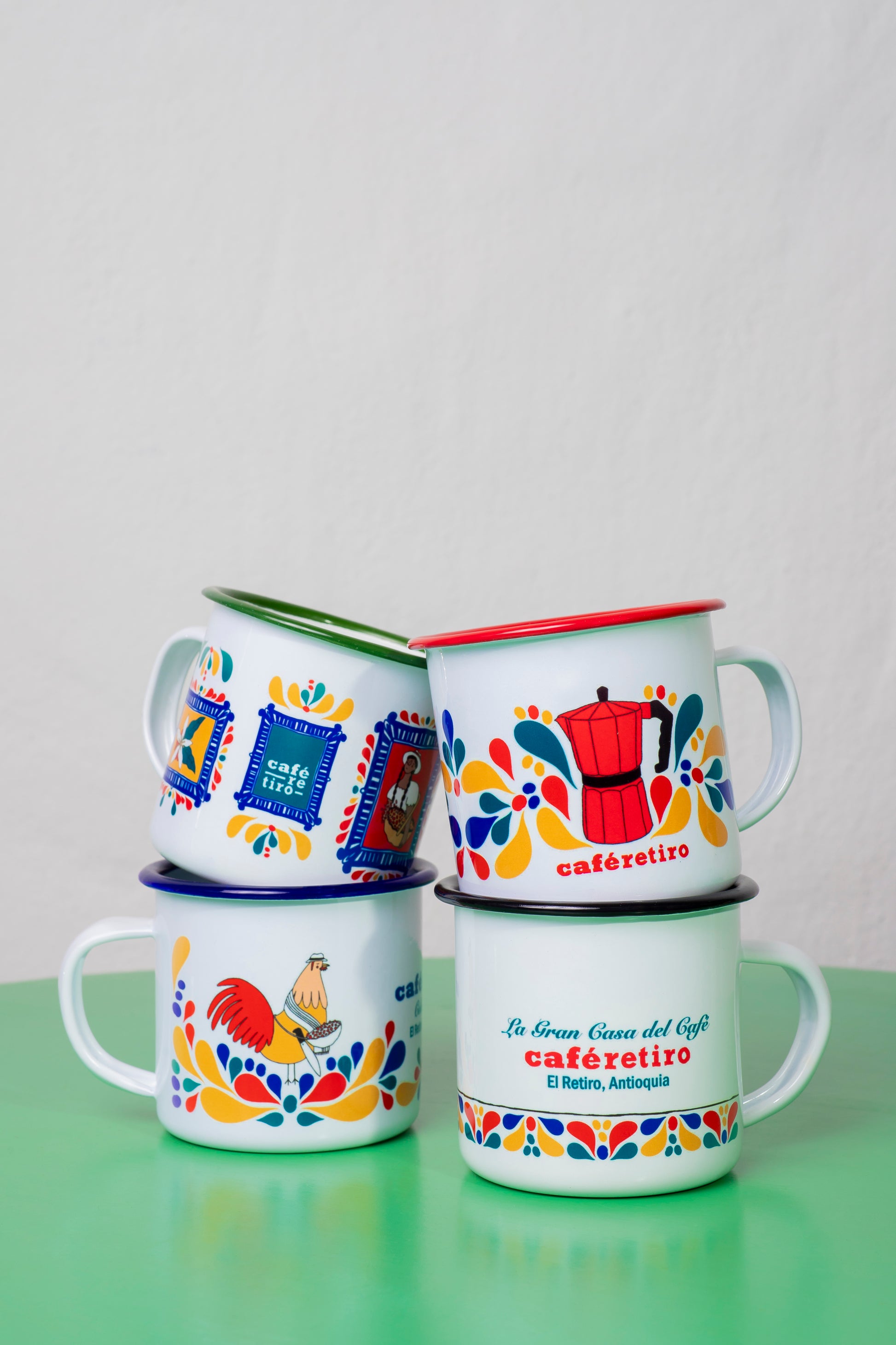 Mugs peltre 6oz café retiro