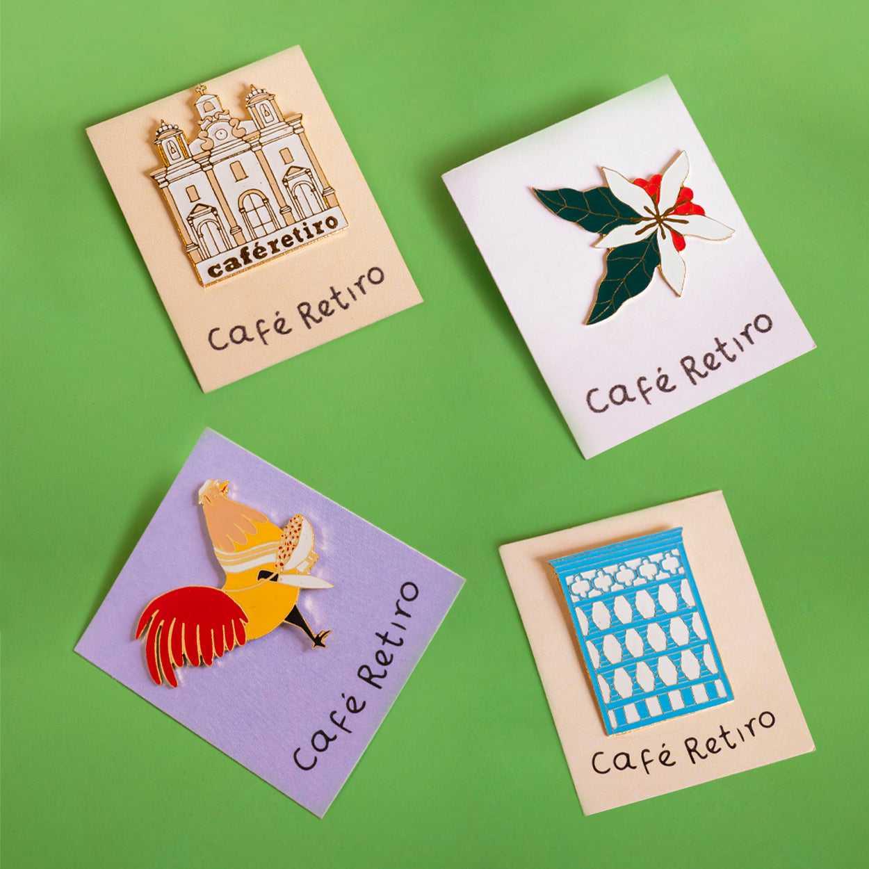 Pin café retiro