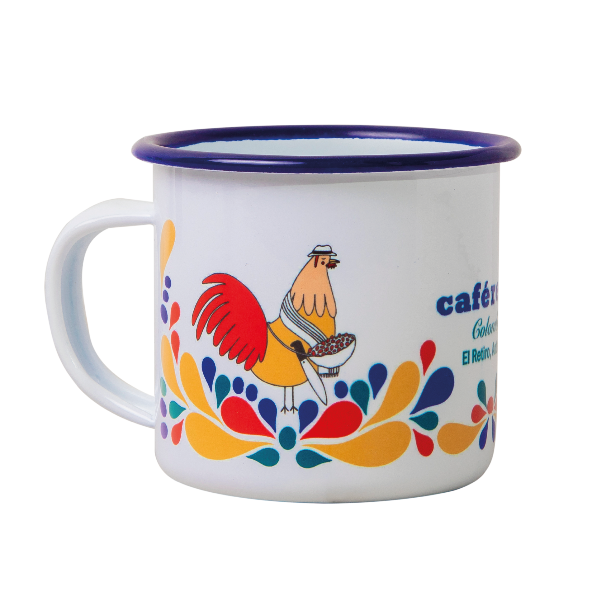 Mugs peltre 6oz café retiro
