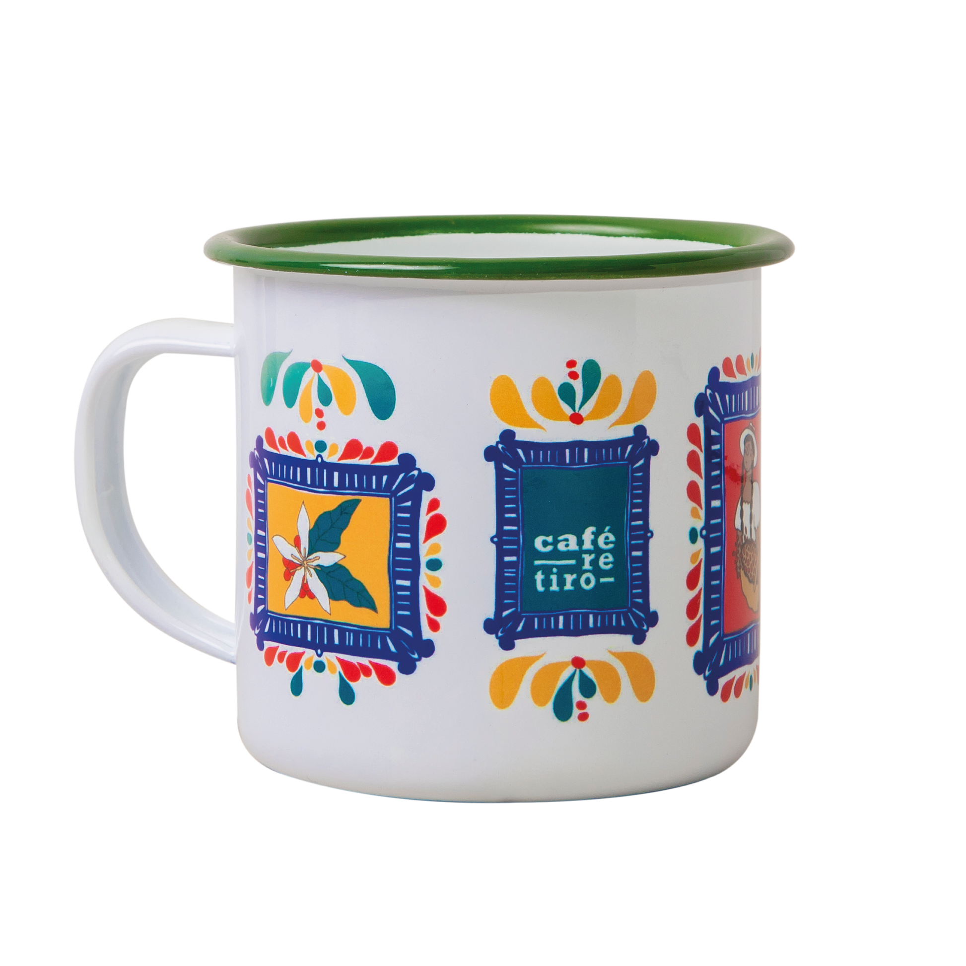 Mugs peltre 6oz café retiro